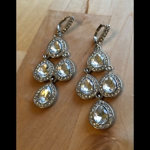 Rhinestone earrings